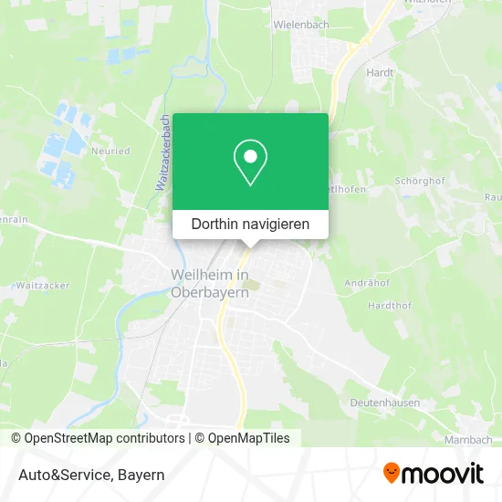 Auto&Service Karte