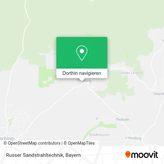 Russer Sandstrahltechnik Karte
