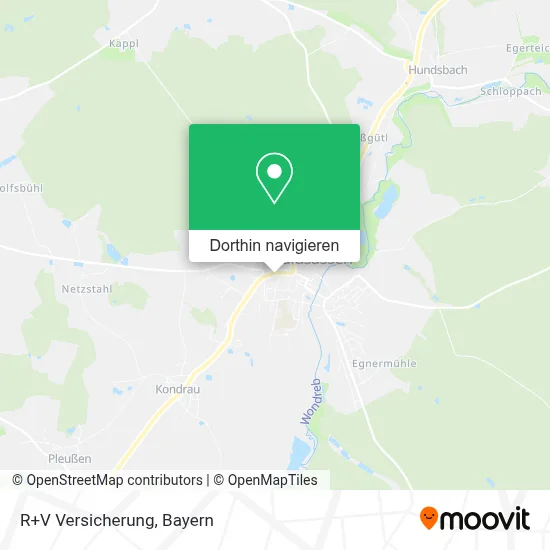 R+V Versicherung Karte