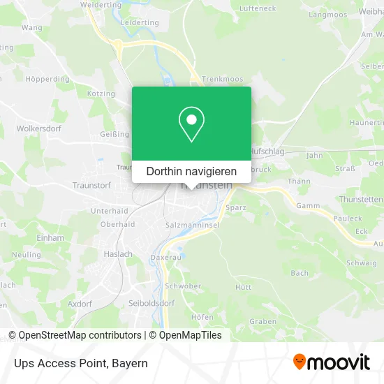Ups Access Point Karte