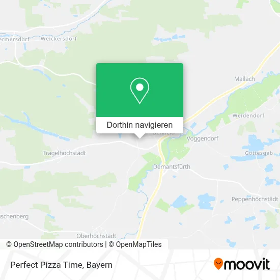 Perfect Pizza Time Karte