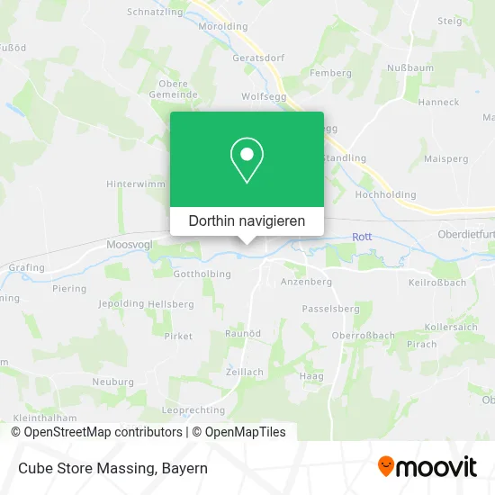 Cube Store Massing Karte