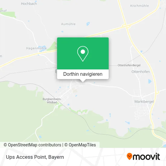Ups Access Point Karte