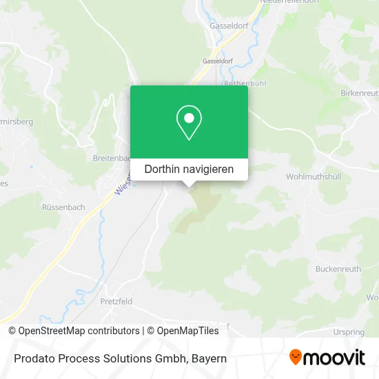 Prodato Process Solutions Gmbh Karte