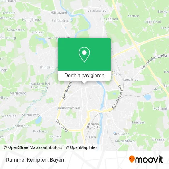Rummel Kempten Karte