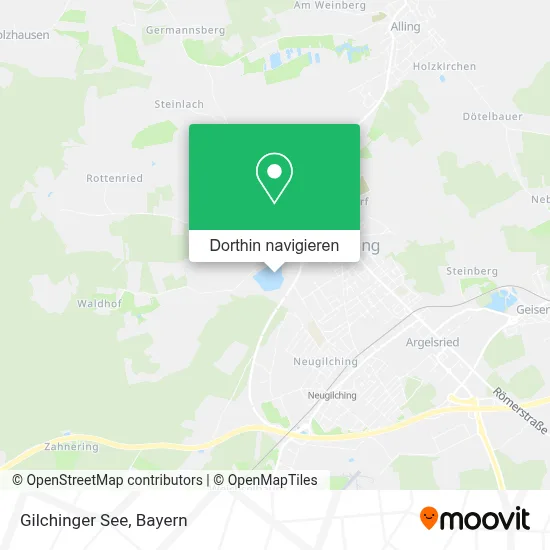 Gilchinger See Karte