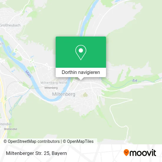 Miltenberger Str. 25 Karte