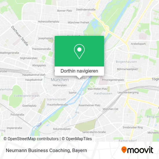 Neumann Business Coaching Karte