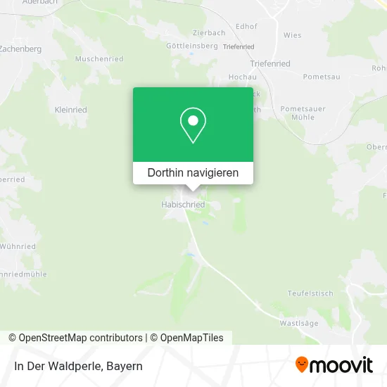 In Der Waldperle Karte