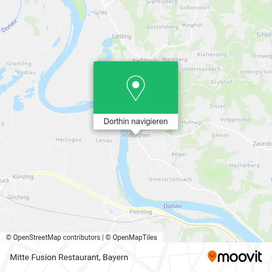 Mitte Fusion Restaurant Karte