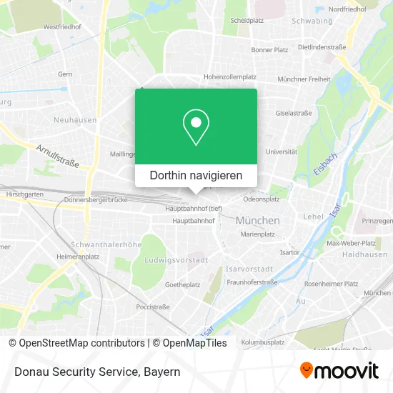 Donau Security Service Karte
