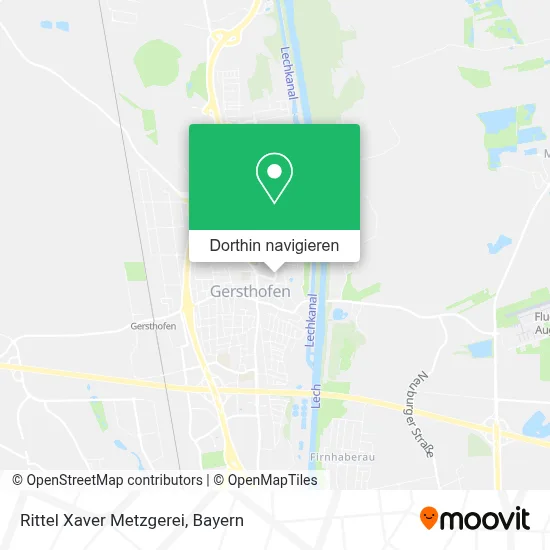 Rittel Xaver Metzgerei Karte