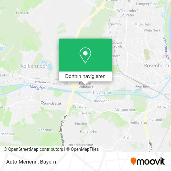 Auto Merienn Karte
