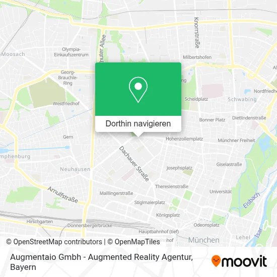 Augmentaio Gmbh - Augmented Reality Agentur Karte