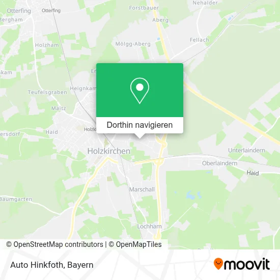 Auto Hinkfoth Karte