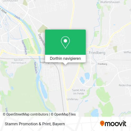 Stamm Promotion & Print Karte