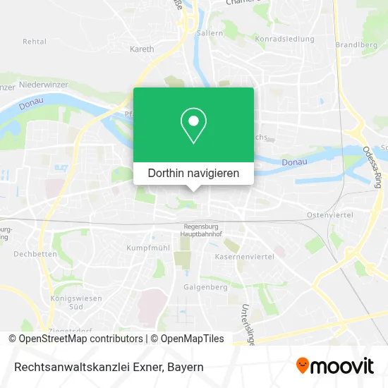 Rechtsanwaltskanzlei Exner Karte