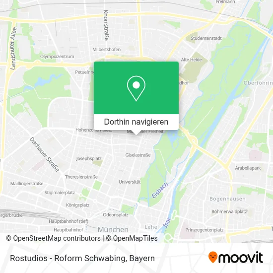 Rostudios - Roform Schwabing Karte