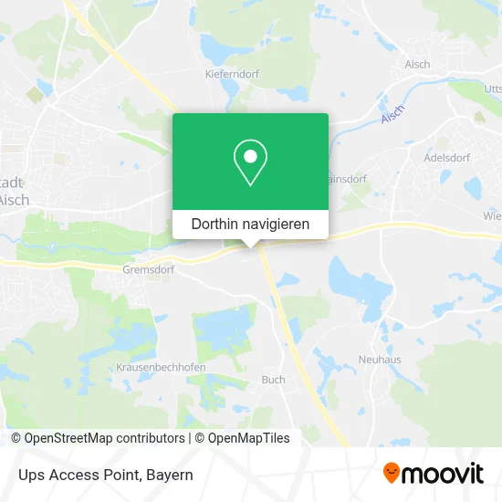 Ups Access Point Karte