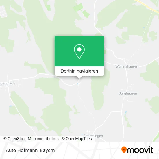 Auto Hofmann Karte