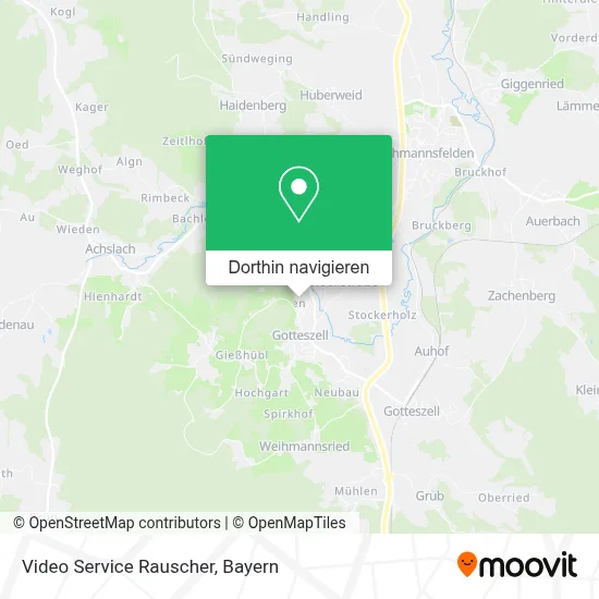 Video Service Rauscher Karte