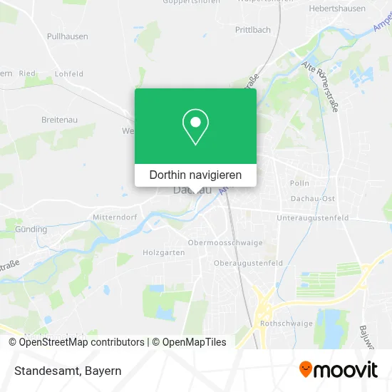 Standesamt Karte