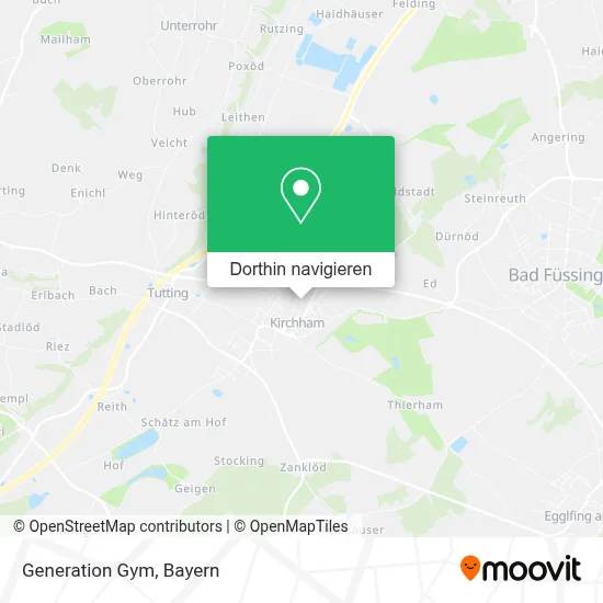 Generation Gym Karte