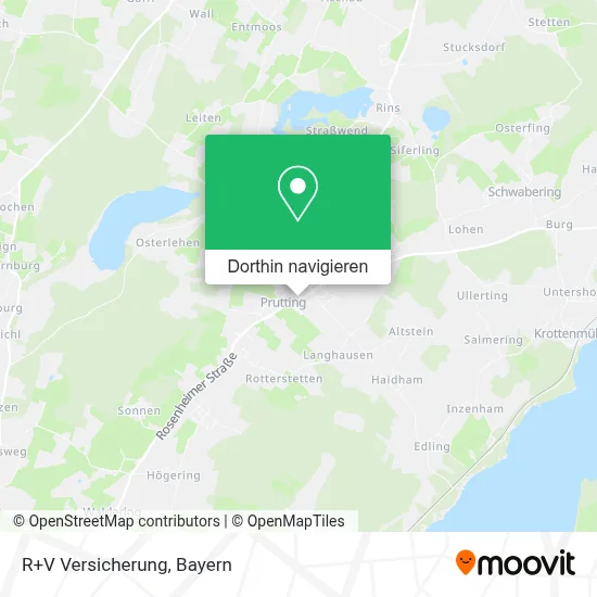 R+V Versicherung Karte