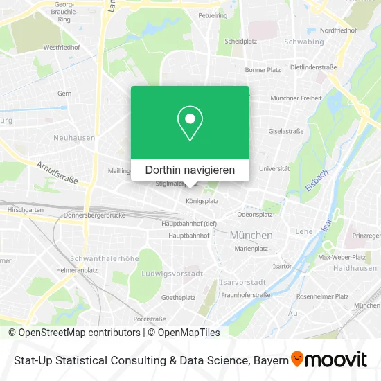 Stat-Up Statistical Consulting & Data Science Karte