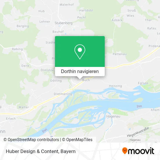 Huber Design & Content Karte