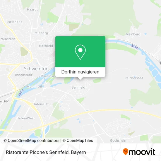 Ristorante Picone's Sennfeld Karte