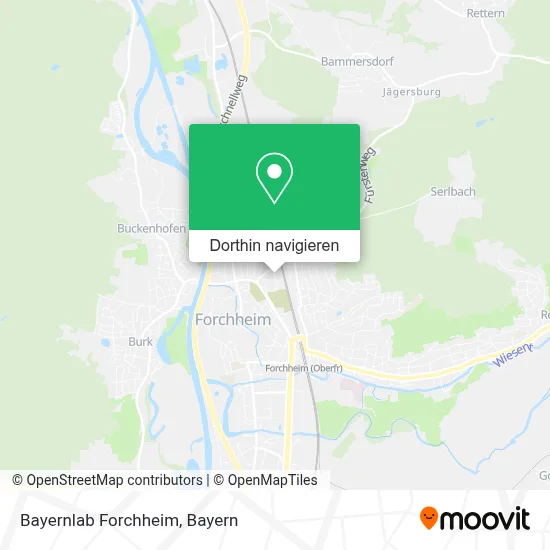 Bayernlab Forchheim Karte