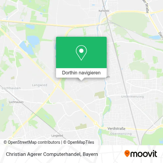 Christian Agerer Computerhandel Karte