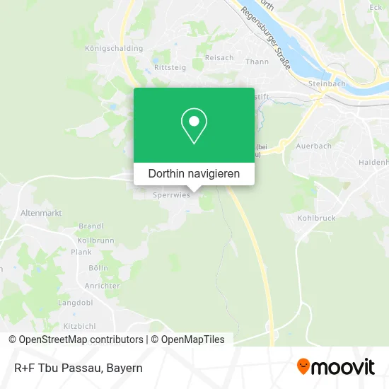 R+F Tbu Passau Karte