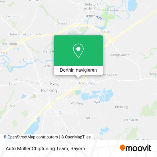 Auto Müller Chiptuning Team Karte