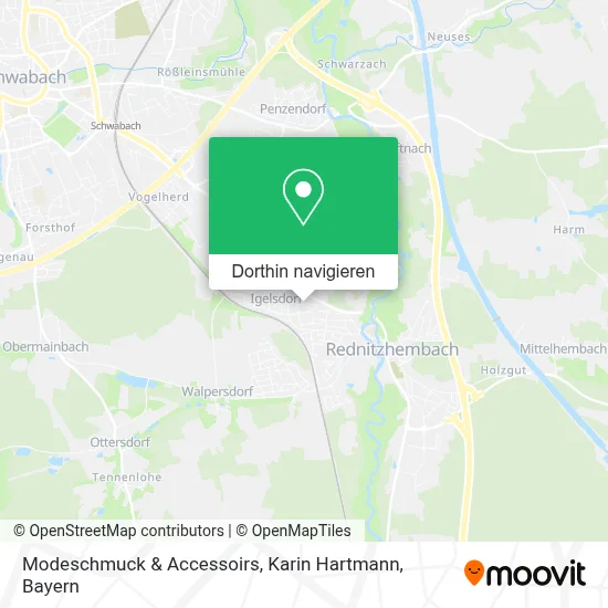 Modeschmuck & Accessoirs, Karin Hartmann Karte