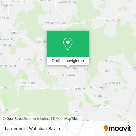 Lackermeier Wohnbau Karte