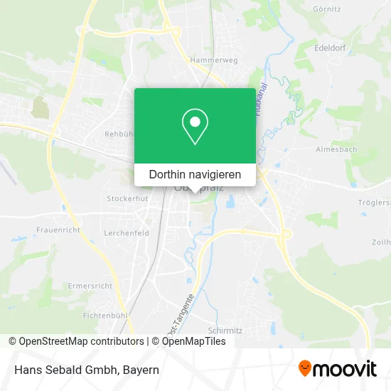 Hans Sebald Gmbh Karte
