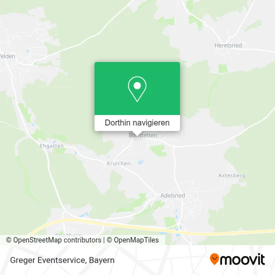 Greger Eventservice Karte