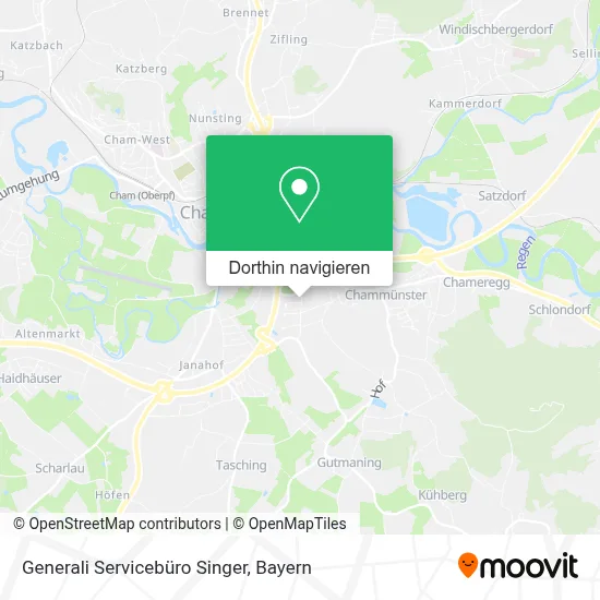 Generali Servicebüro Singer Karte