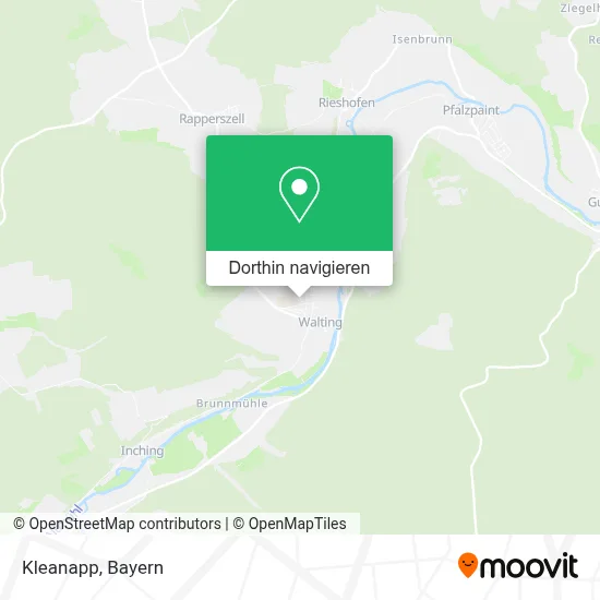 Kleanapp Karte