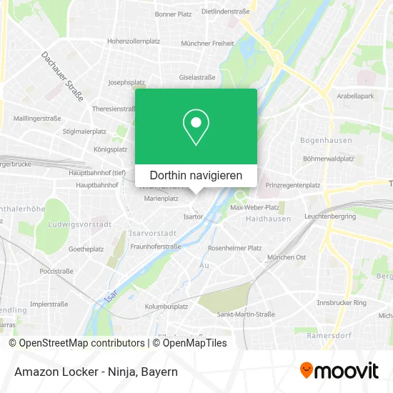 Amazon Locker - Ninja Karte
