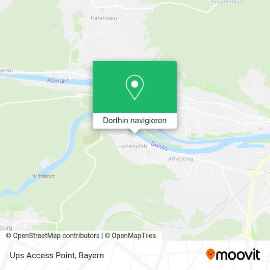Ups Access Point Karte