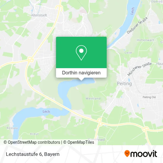 Lechstaustufe 6 Karte
