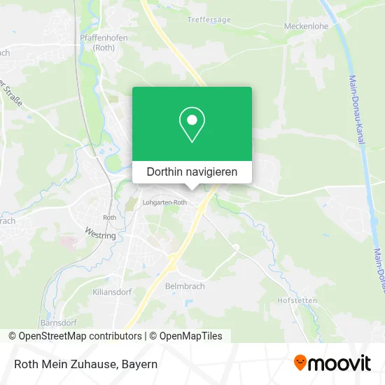 Roth Mein Zuhause Karte