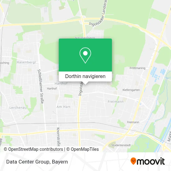 Data Center Group Karte