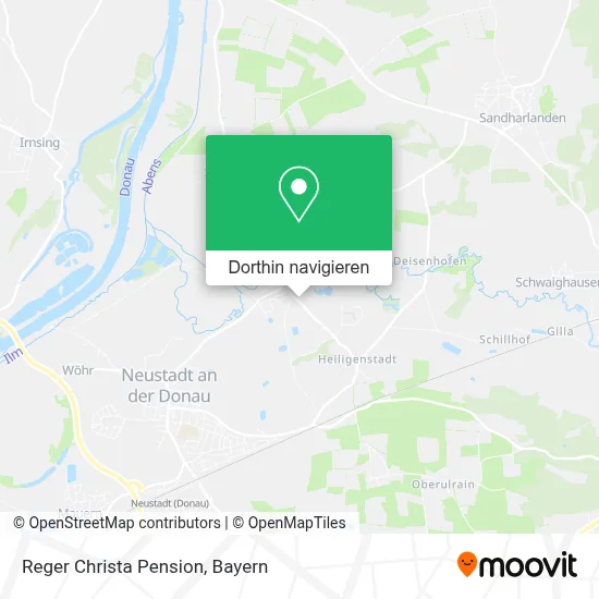 Reger Christa Pension Karte