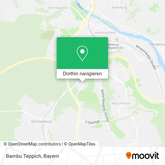 Bambu Teppich Karte