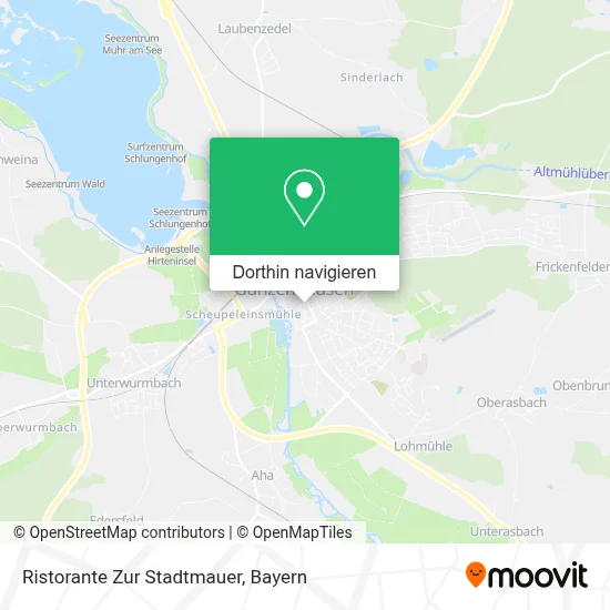 Ristorante Zur Stadtmauer Karte