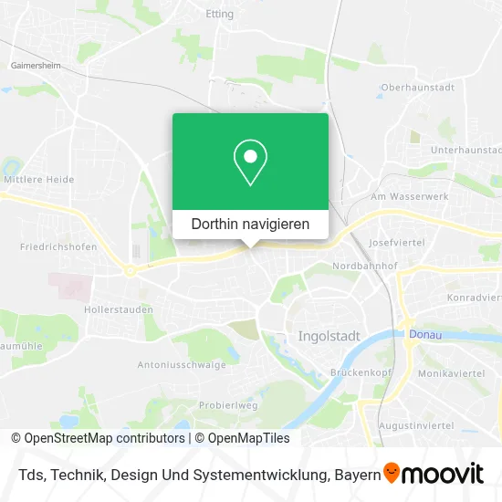 Tds, Technik, Design Und Systementwicklung Karte